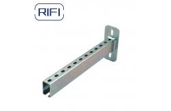 China 300mm Strut Wall Bracket Customize Cantilever Support Bracket supplier