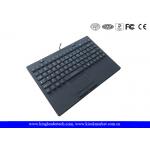 Customized Layout 87keys Waterproof Keyboard With On/Off Switch Built In Touchpad for sale
