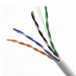 Cat5e Oxygen Free Copper High Speed 8cores Indoor Lan Cable PVC / LSZH Jacket for sale