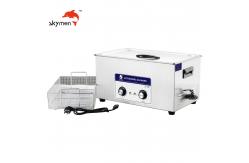 China 40Khz 480 Watt Mechanical Ultrasonic Cleaner 22L PCB Stencil Hardware Cleaning supplier