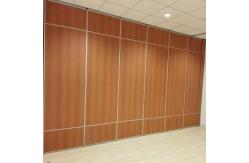 China Soundproof Mobile Wall Partition Movable Acoustic Partition Walls For Hotel Banquet Hall supplier