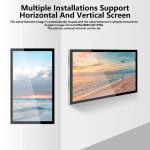 Wall Mounted LCD Wall Display Advertising Machine Wall Touch Screen for sale