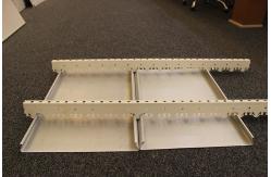 China 15mm-35mm Aluminum Ceiling Sheets For Gas Station Beveled Edge supplier