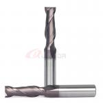 6mm 3/4 1/2 Inch 2 Flute End Mill For Stainless Steel Tatinium Cutting End Mills for sale