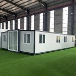 Wind Proof Expandable Container House Earthquake Resistance 40ft Container Home for sale