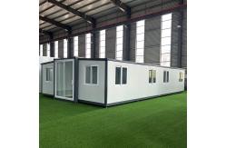 China Wind Proof Expandable Container House Earthquake Resistance 40ft Container Home supplier