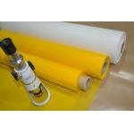 DDP High Tension Polyester Screen Printing Mesh Fabric Yellow Color for sale