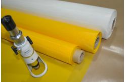 China Customized Nylon Mesh Screen Roll / Polyester Printing Mesh Long Work Life supplier