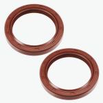 FPM FKM Brown Oil Seals Oxidation Resistance Double Seal Ring for sale