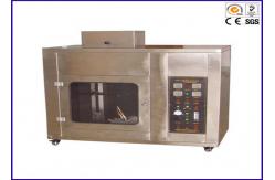 China Plastic Horizontal Flammability Tester Burning Rate Test Apparatus With Angle Adjustable supplier