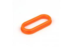 China Circular Custom Silicone Rubber Gasket, Circular Square Rubber Gasket supplier