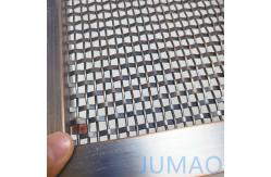 China Rectangular Doors Cabinet Mesh Inserts Wire For Kitchen Antique Bronze supplier