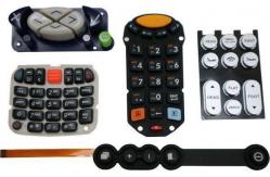 China Durable Plastic Keycap Custom Silicone Rubber Keypads supplier