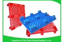 China Anti - Slip Industrial HDPE Nestable Plastic Pallets With Durable Solid Deck supplier