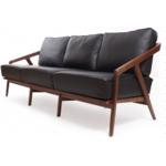 America style wooden frame home upholstered 3 seater sofa furniture for sale