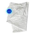 Wholesale Soft Material Standard Size White Bed Sheet Rags Industrial Cleaning Wiping Rags for sale