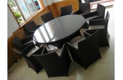 China 11pcs rattan sofa set supplier