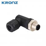 M12 Female Connector Brass Contact Nut Material Aviation Plug 5 Pin Circular Connectors for sale