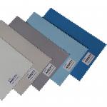 100% Polyester Silver Coated Blackout Roller Blinds Fabrics for Home Decor Window Decoration for sale