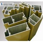 T66 Sand Blasting Satin Aluminum Door Extrusions ROHS / SGS Approval for sale