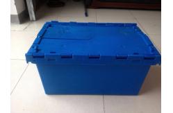 China Foldable plastic crates folding storage transparent box supplier