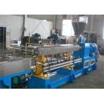 High Capacity PVC UPVC Conical Double Screw Extruder For Pipes / Plates / Sheets for sale
