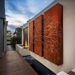 0.059 Inches Metal Decorative Panels Modern Indoor / Outdoor Luxury For Wall Decoration for sale