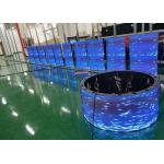 UHD P1.538 Indoor AD Curved Soft LED Display With High Brightness