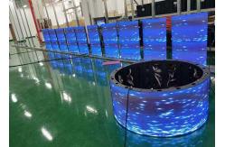 China UHD P1.538 Indoor AD Curved Soft LED Display With High Brightness supplier