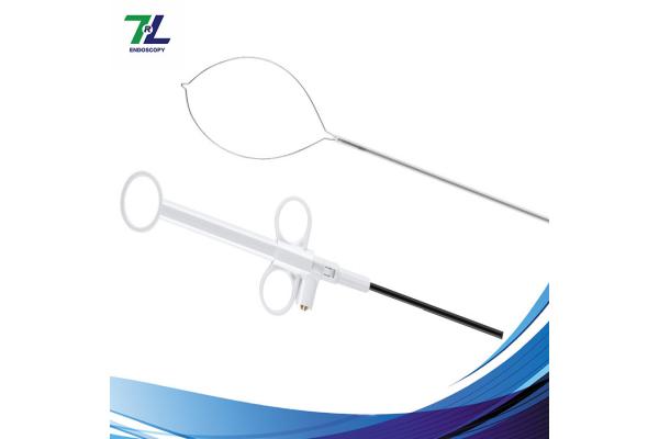 Endoscopic Accessories Disposable Polyp Snares Oval Shape With CE