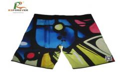 China Mens Surf Spandex Boardshorts Custom Silk Screen Printing No Limitation supplier