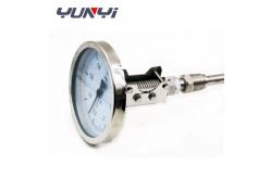 China Industrial Thread Mechanical Temperature Gauge WSS Bimetallic Thermometer Display supplier