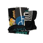 Disposable Deep Color T Shirt Mixed Cotton Rags for sale