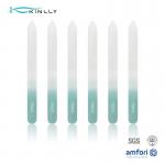 Durable Crystal Glass Nail File Professional Double Sided Etched For Nail Art / Nail Care for sale