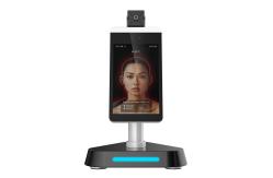 China Digital Touch Free Infrared Thermometer Metal Body Infrared Scanner Gun Face Recognition supplier