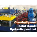 15m/min High Precision W Panel Roll Guardrail Forming Machine For 3–4mm Galvanized Steel for sale