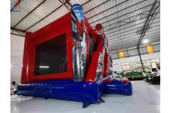 China Indoor Inflatable Bounce House Spider-man Inflatable Jumping Castle For Kids supplier