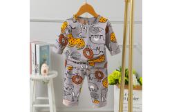 China Q Version Age 8 Childrens Long Sleeve Pyjamas 140cm Height 95% Cotton supplier