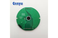China 2.36 Inch Segment LCD Display Round STN LCD Display No Backlight supplier