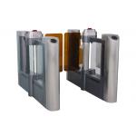 IP32 Pedestrian Swing Barrier Gate Electro Mechanical Brush 24VDC for sale