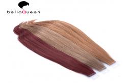 China Long Virgin Unprocessed 100% Human Hair Straight Tape Hair Extension supplier