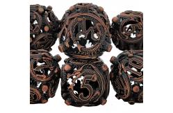 China Longkong Circle Metal Dice Set DND Dungeon And Multi -Noodle RPG Chessboard Game supplier