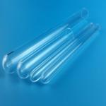 Laboratory Test Tube Borosilicate Glass Tube Smooth Round Bottoms fully annealed for sale