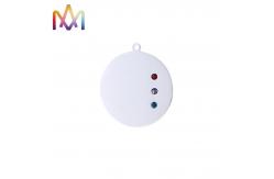 China Hypoallergenic Engravable Round Disc Pendant With Diamond supplier