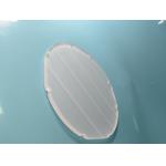 Coated Glass Carrier Stage 150mm Diameter 6mm Thick Optical Coating Surface for sale
