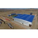 Modern Heavy Prefabricated Steel House Warehouse With High Weather Resistance And Sliding Window for sale