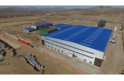 China Modern Heavy Prefabricated Steel House Warehouse With High Weather Resistance And Sliding Window supplier