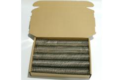 China Nylon Coated 4:1 Metal Spiral Binding Gold Coil Single Wire O supplier
