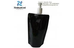 China Standing Pouch Resealable Drinks Packaging Bag Body Scrub Spout Pouch For Sale supplier