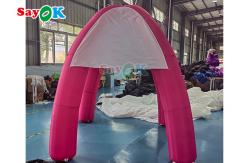 China Promotional X Shape Inflatable Spider Tent With Logo 3x3mH supplier